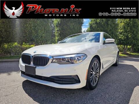 2019 BMW 5 Series for sale at Phoenix Motors Inc in Raleigh NC