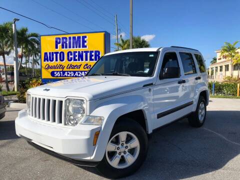 2011 Jeep Liberty for sale at PRIME AUTO CENTER in Palm Springs FL