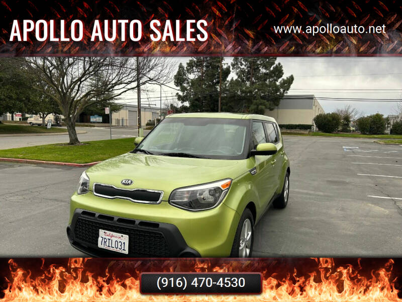 2016 Kia Soul for sale at APOLLO AUTO SALES in Sacramento CA