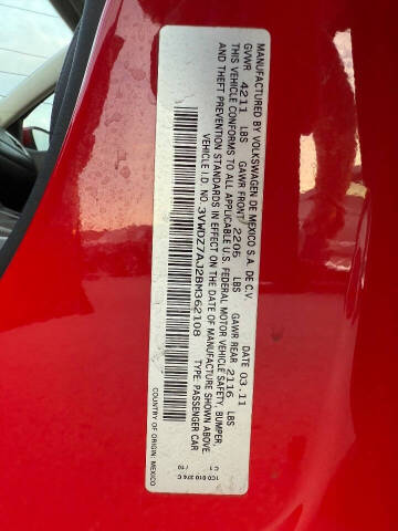 2011 Volkswagen Jetta SE PZEV