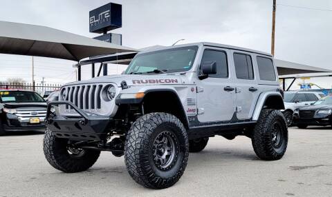 2018 Jeep Wrangler Unlimited for sale at Elite Motors in El Paso TX