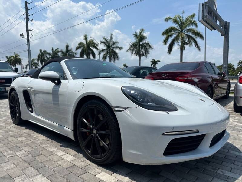 2017 Porsche 718 Boxster for sale at City Motors Miami in Miami FL