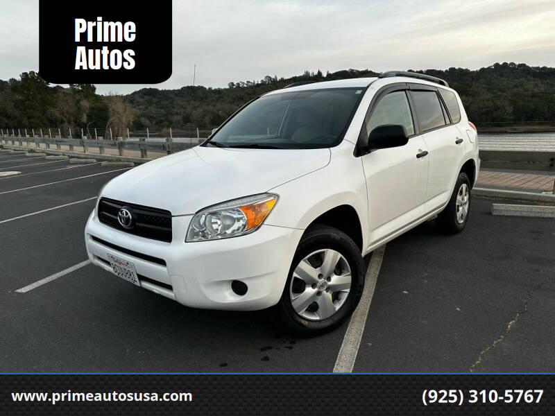 2008 Toyota RAV4 for sale at Prime Autos in Lafayette CA