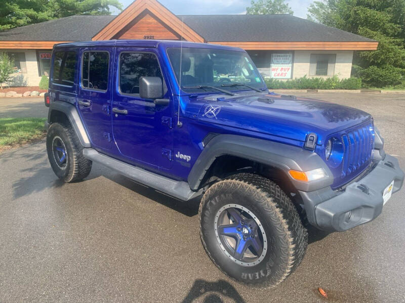 2018 Jeep Wrangler Unlimited for sale at Leonard Enterprise Used Cars in Orion Township MI