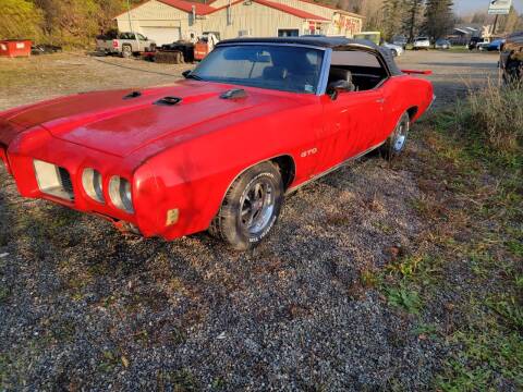 1970 Pontiac GTO for sale at Alfred Auto Center in Almond NY