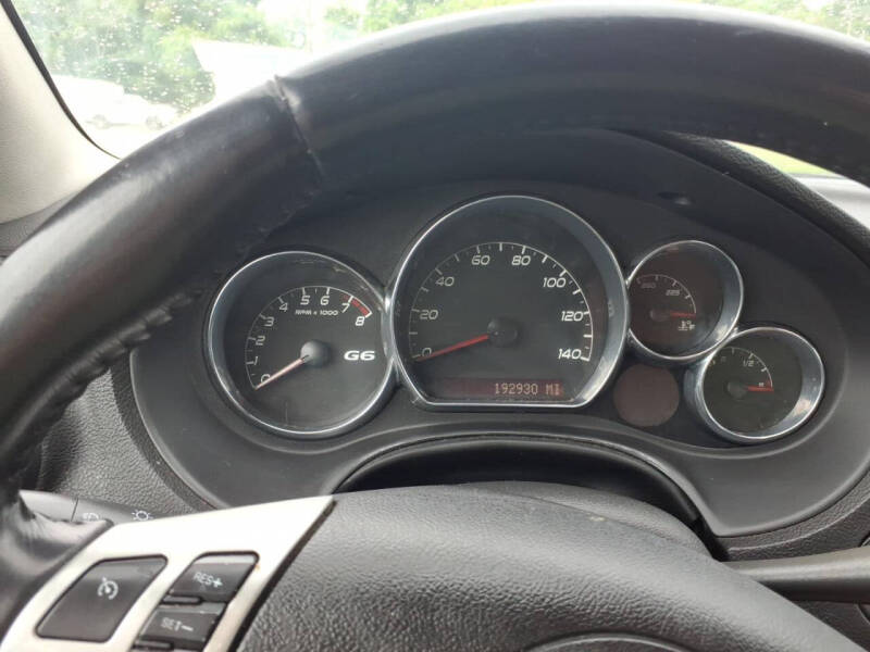 2010 Pontiac G6