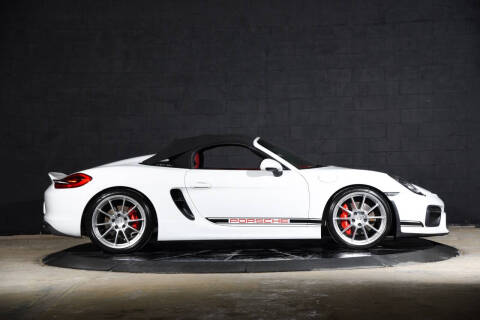 2016 Porsche Boxster Spyder