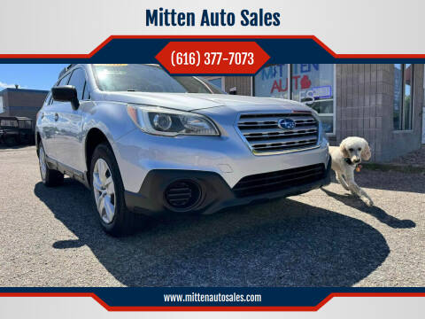 2016 Subaru Outback for sale at Mitten Auto Sales in Holland MI