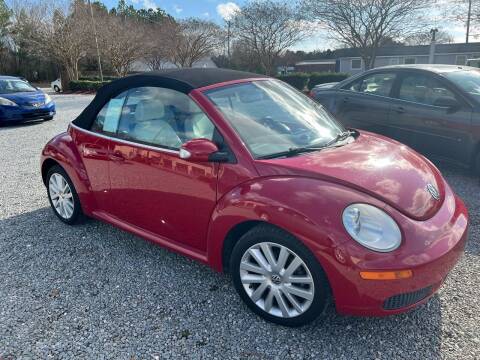2010 Volkswagen New Beetle Convertible for sale at Wheels & Deals Smithfield Inc. in Smithfield NC