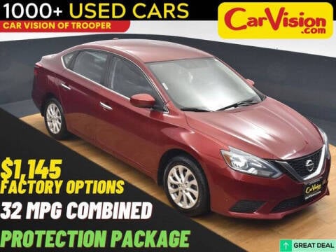 2018 Nissan Sentra for sale at Car Vision of Trooper in Norristown PA