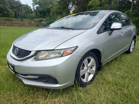 2013 Honda Civic for sale at LA PULGA DE AUTOS in Dallas TX