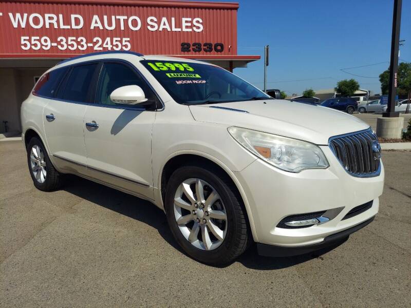 2015 Buick Enclave for sale at Credit World Auto Sales in Fresno CA
