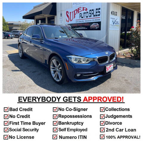 2017 BMW 3 Series for sale at Super Auto Sales Modesto in Modesto, CA