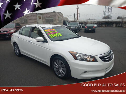 2012 Honda Accord for sale at Good Buy Auto Sales in Philadelphia PA