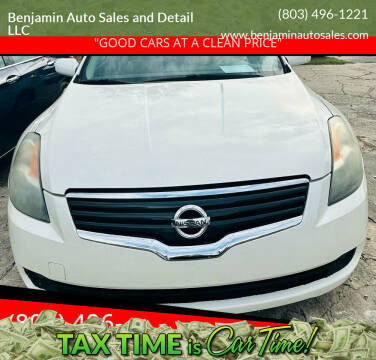 2009 Nissan Altima for sale at Benjamin Auto Sales and Detail LLC in Holly Hill SC