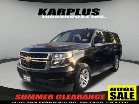 2015 Chevrolet Tahoe for sale at Karplus Warehouse in Pacoima CA