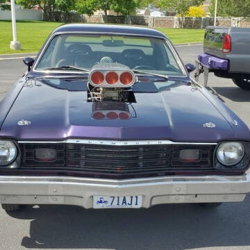 1973 Plymouth Duster for sale at Classic Car Deals in Cadillac MI