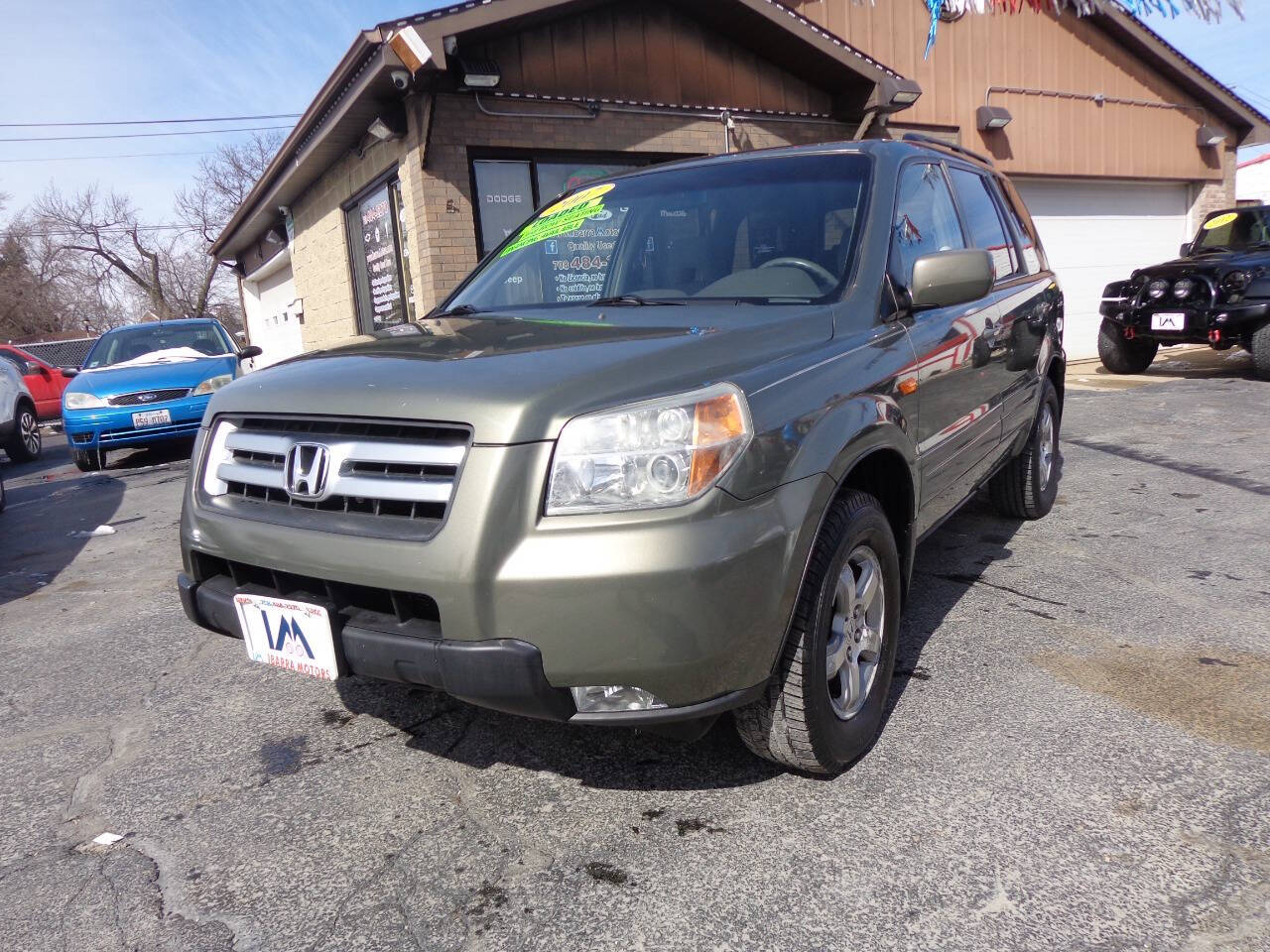 Teal 2007 Honda Pilot EX EX 4dr SUV 1