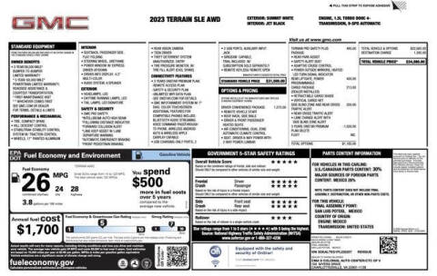 2023 GMC Terrain SLE