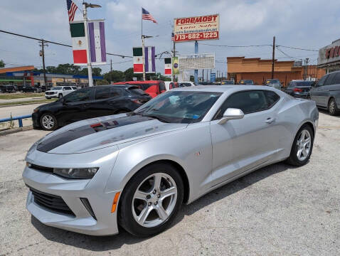 2017 Chevrolet Camaro for sale at Foremost Auto Sales in Houston TX