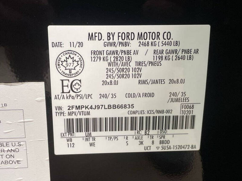 2020 Ford Edge ST Line