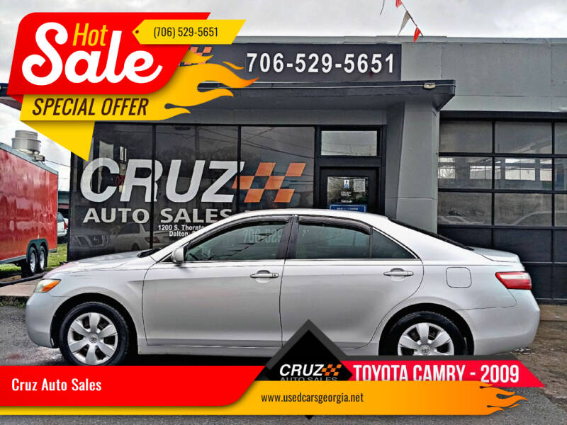 2009 Toyota Camry for sale at Cruz Auto Sales in Dalton GA