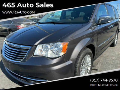 2015 Chrysler Town and Country for sale at 465 Auto Sales in Indianapolis IN