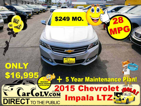2015 Chevrolet Impala for sale at The Car Company in Las Vegas NV