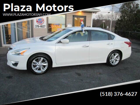 2013 Nissan Altima for sale at Plaza Motors in Rensselaer NY