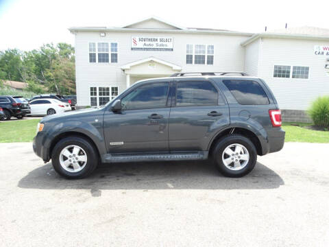 2008 Ford Escape for sale at SOUTHERN SELECT AUTO SALES in Medina OH