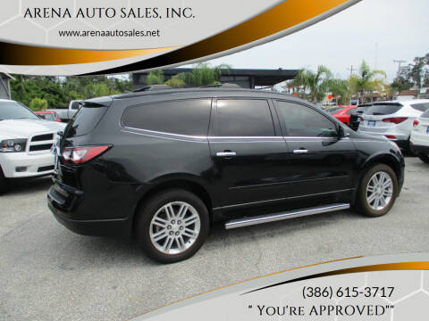 2015 Chevrolet Traverse for sale at ARENA AUTO SALES,  INC. in Holly Hill FL