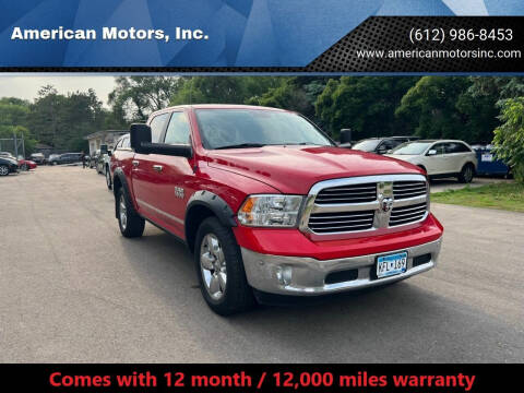 2015 RAM 1500 for sale at American Motors, Inc. in Farmington MN