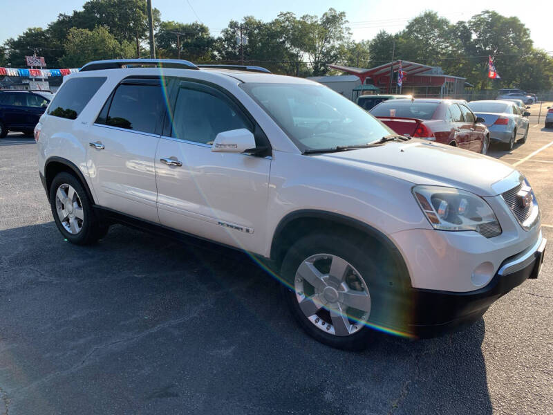 2008 GMC Acadia for sale at A-1 Auto Sales in Anderson SC