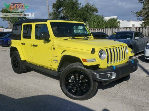 2022 Jeep Wrangler Unlimited for sale at GATOR'S IMPORT SUPERSTORE in Melbourne FL