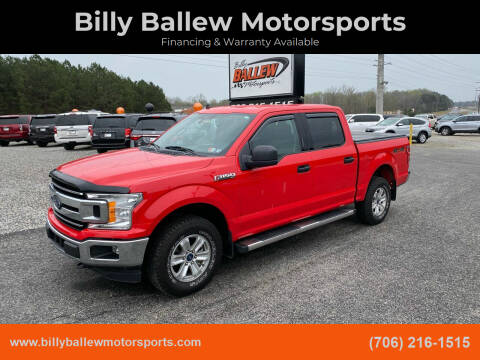 2019 Ford F-150 for sale at Billy Ballew Motorsports in Dawsonville GA