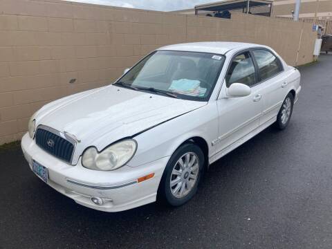 2002 Hyundai Sonata for sale at Blue Line Auto Group in Portland OR