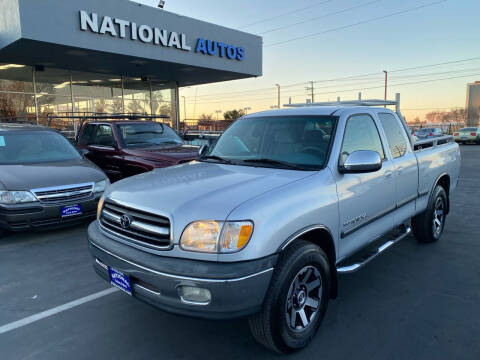 2000 Toyota Tundra for sale at National Autos Sales in Sacramento CA