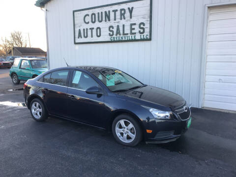 2014 Chevrolet Cruze for sale at COUNTRY AUTO SALES LLC in Greenville OH