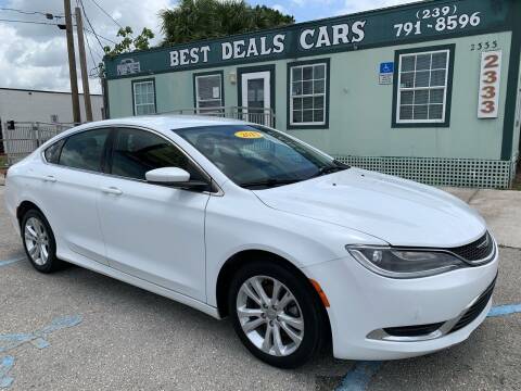 2015 Chrysler 200 for sale at Best Deals Cars Inc in Fort Myers FL