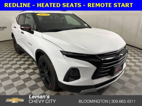 2021 Chevrolet Blazer for sale at Leman's Chevy City in Bloomington IL