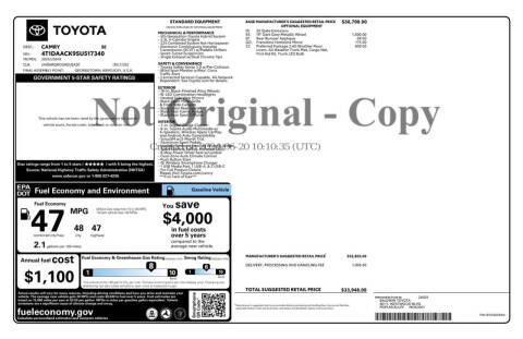 2025 Toyota Camry SE