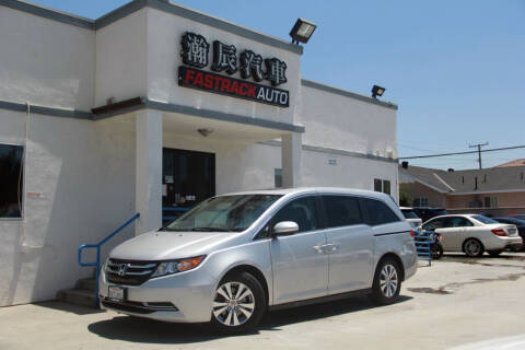 2015 Honda Odyssey for sale at Fastrack Auto Inc in Rosemead CA