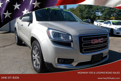 2014 GMC Acadia for sale at Highway 100 & Loomis Road Sales in Franklin WI
