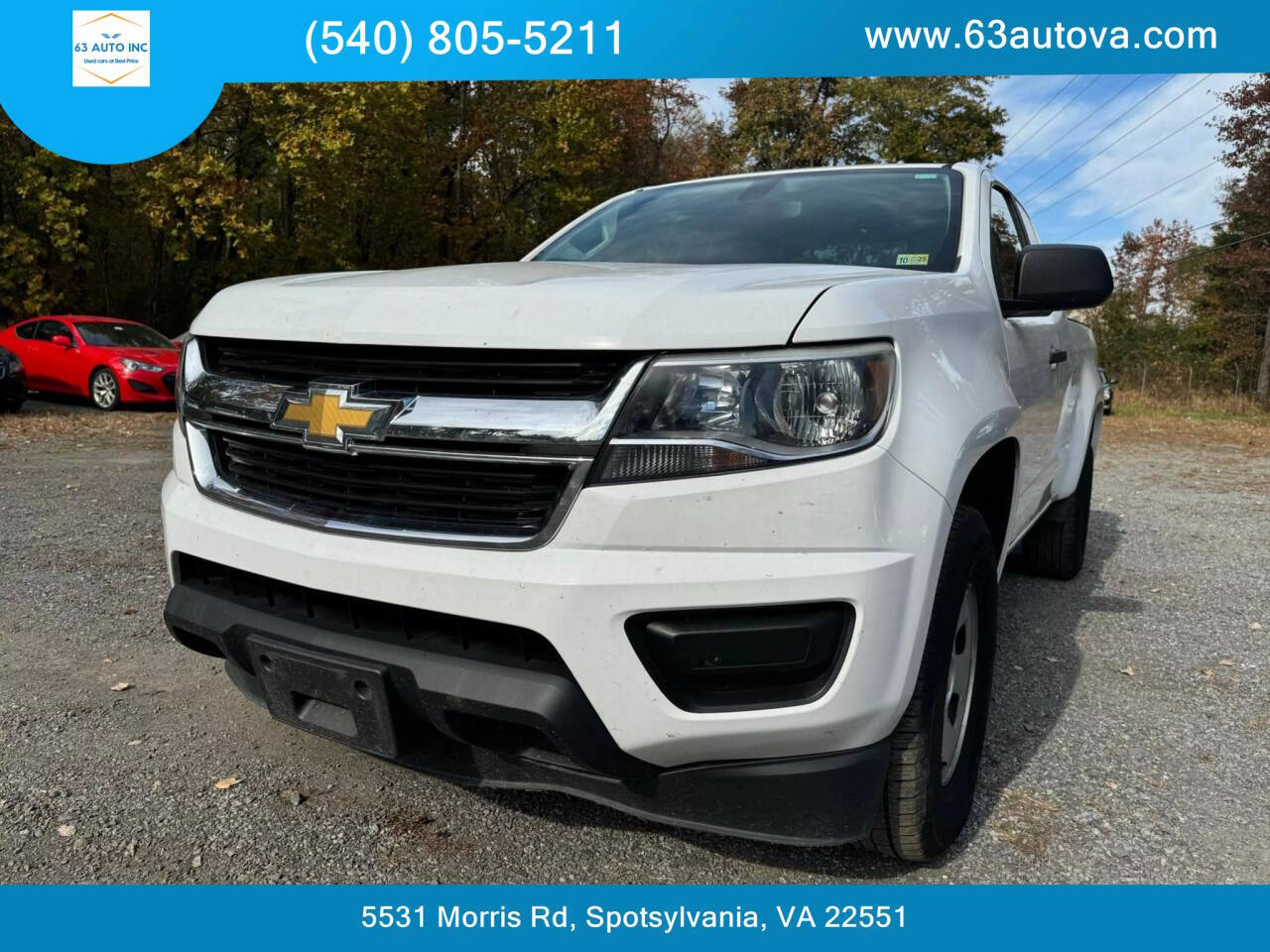 2018 Chevrolet Colorado for sale at 63 Auto Inc in Spotsylvania, VA