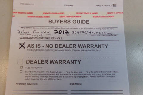 2012 Dodge Journey SE