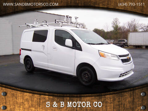 2015 Chevrolet City Express Cargo for sale at S & B MOTOR CO in Danville VA