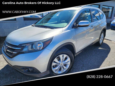 2014 Honda CR-V for sale at Carolina Auto Brokers of Hickory LLC in Hickory NC