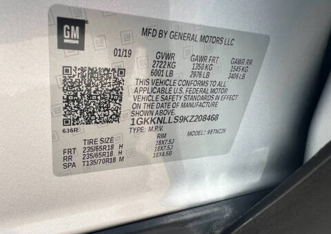 2019 GMC Acadia SLE-2