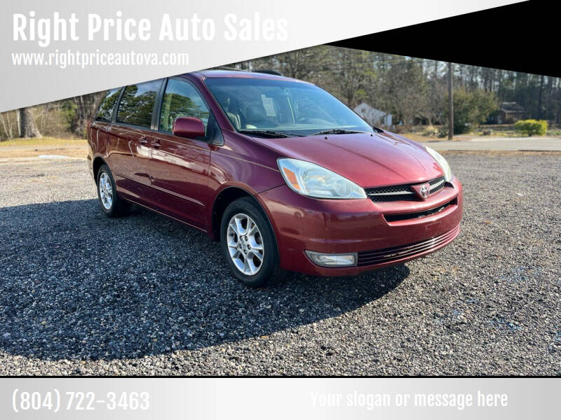 2004 Toyota Sienna for sale at Right Price Auto Sales in Colonial Heights VA