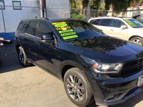 2017 Dodge Durango for sale at 2955 FIRESTONE BLVD - 3271 E. Firestone Blvd Lot in South Gate CA